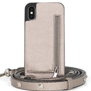 Hera iPhoneX iPhone XS Brown Case with Strap